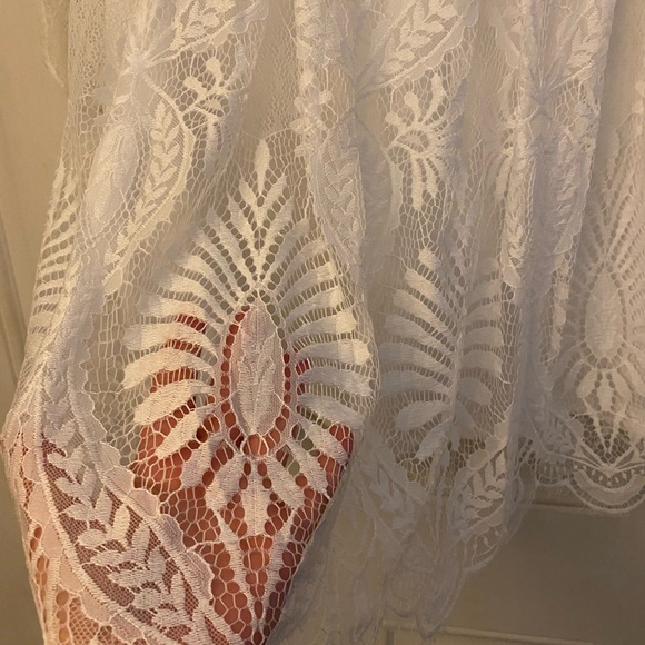 SHEIN Eilly Bazar white lace dress size large - Picture 2 of 5